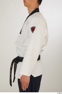 Lan arm black belt dressed kimono dress sleeve sports upper…